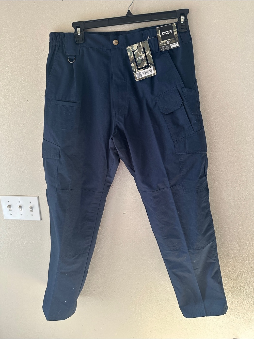 CQR Men’s Navy Tactical Cargo Pants